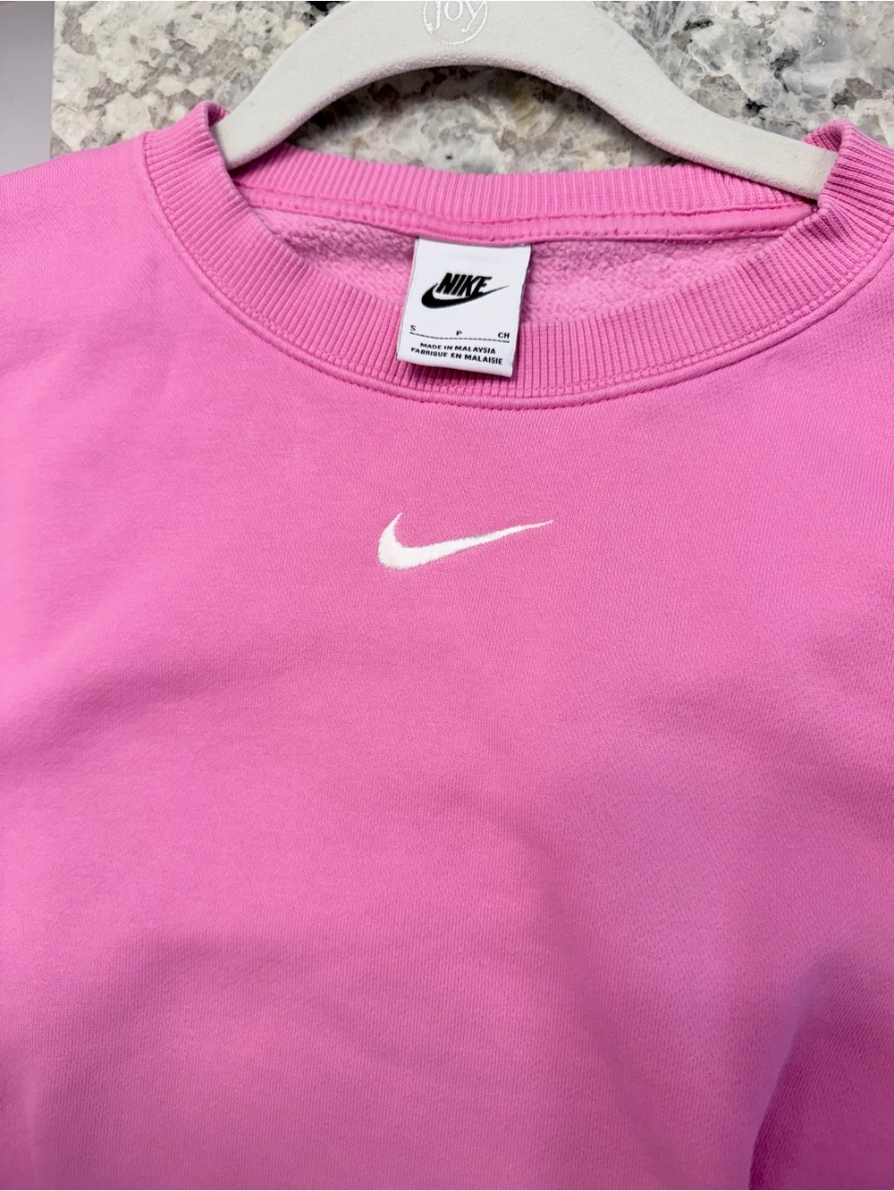 Nike Pink Phoenix Fleece Sweat Outfit - Picture 3 of 4